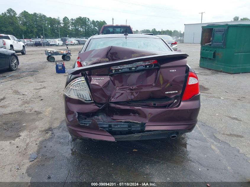 2011 Ford Fusion Sel VIN: 3FAHP0JG9BR301689 Lot: 39894201