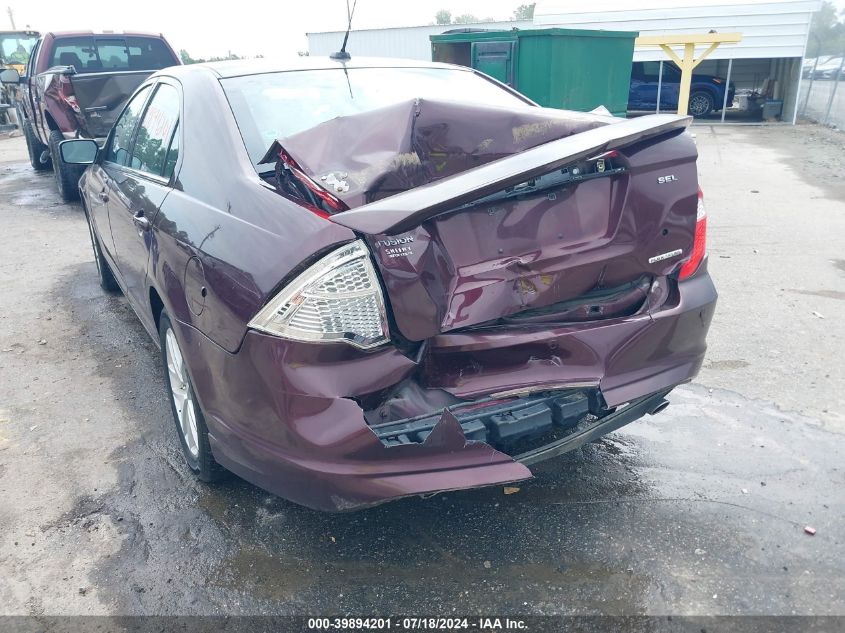 2011 Ford Fusion Sel VIN: 3FAHP0JG9BR301689 Lot: 39894201