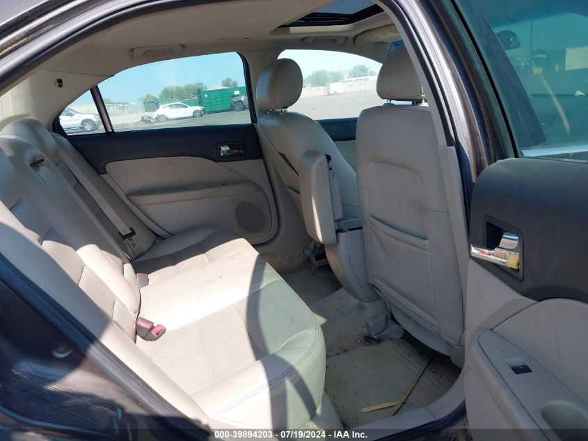 2006 Ford Fusion Sel VIN: 3FAFP08156R103626 Lot: 39894203