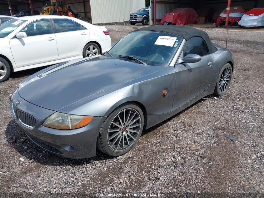 2004 BMW Z4 3.0I VIN: 4USBT53584LT25823 Lot: 39894229