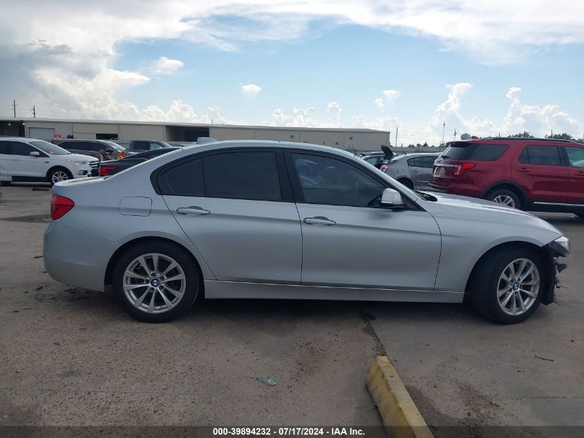 2016 BMW 320I VIN: WBA8E1G57GNT36332 Lot: 39894232