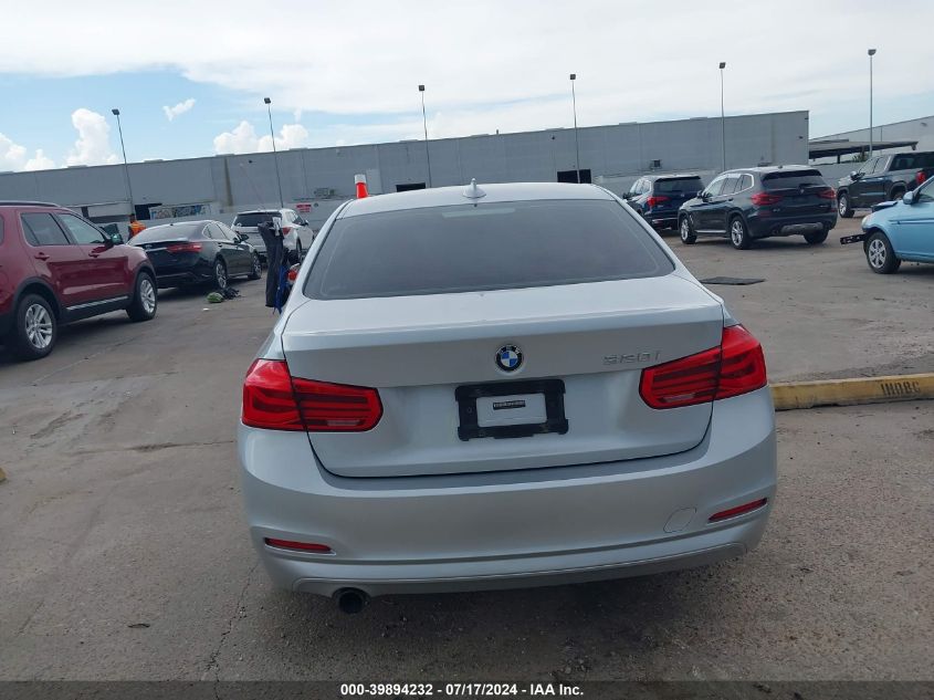 2016 BMW 320I VIN: WBA8E1G57GNT36332 Lot: 39894232