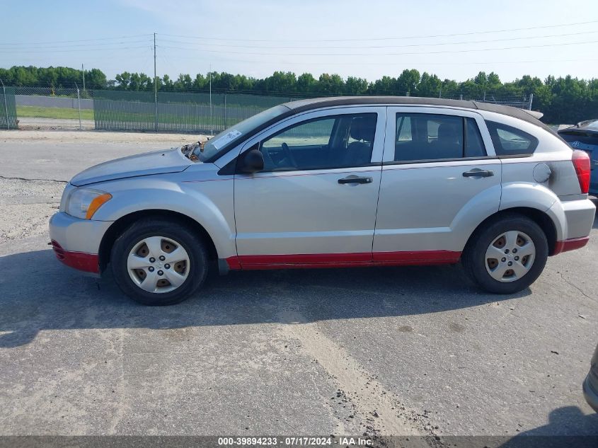 2012 Dodge Caliber Se VIN: 1C3CDWBA0CD533557 Lot: 39894233