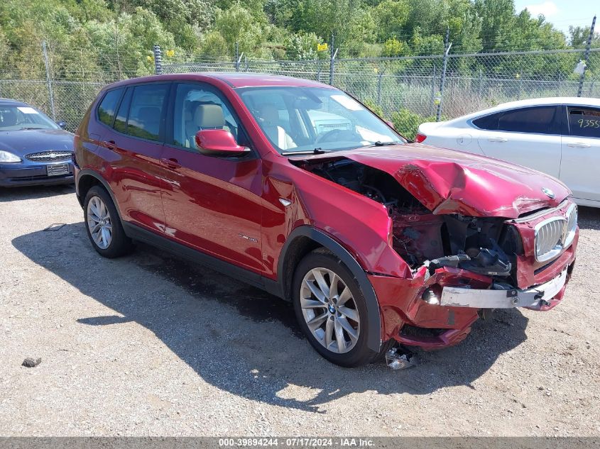 2014 BMW X3 XDRIVE28I - 5UXWX9C58E0D29040