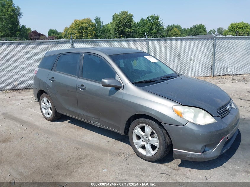 2008 Toyota Matrix Xr VIN: 2T1KR30E98T706462 Lot: 39894246