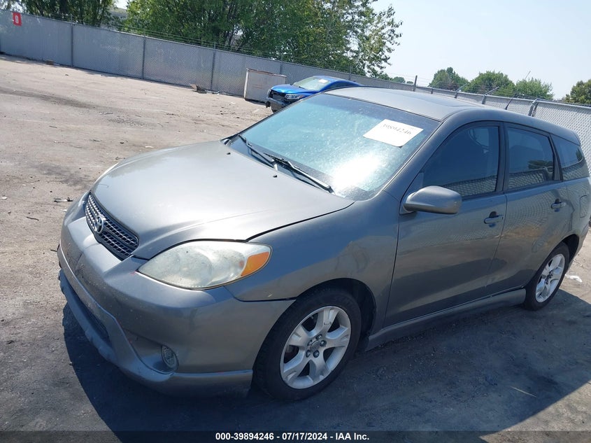 2008 Toyota Matrix Xr VIN: 2T1KR30E98T706462 Lot: 39894246