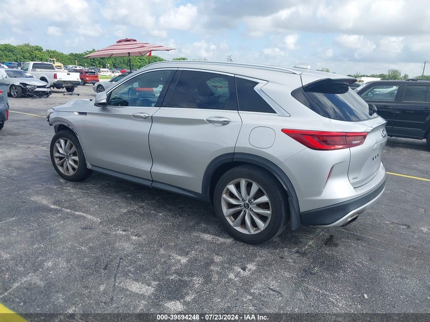 VIN 3PCAJ5M35KF115586 2019 INFINITI QX50 LUXE