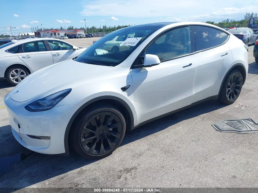 7SAYGDEE2PA110084 2023 TESLA MODEL Y - Image 2