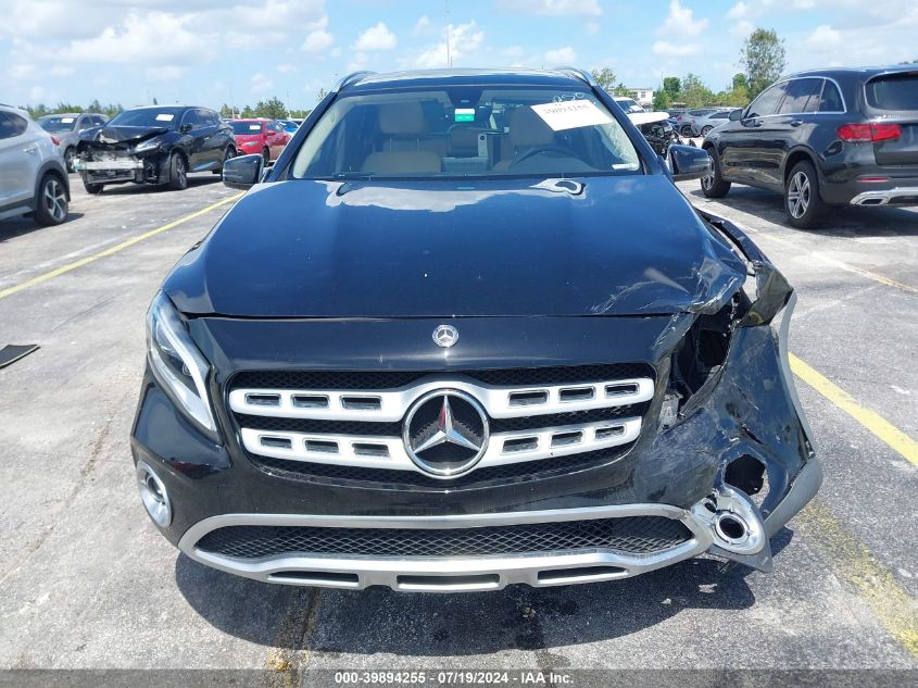 2019 Mercedes-Benz Gla 250 VIN: WDCTG4EB3KU020503 Lot: 39894255