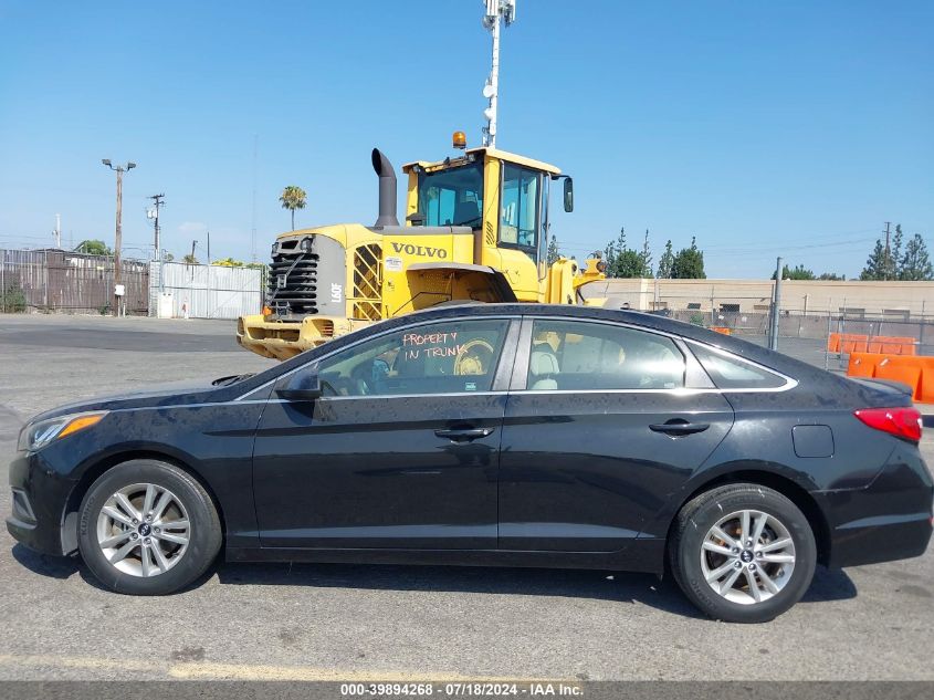 2017 HYUNDAI SONATA SE - 5NPE24AF7HH556167