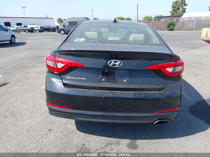 2017 HYUNDAI SONATA SE - 5NPE24AF7HH556167