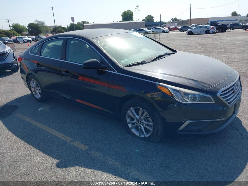 VIN 5NPE24AF7HH556167 2017 Hyundai Sonata, SE no.1