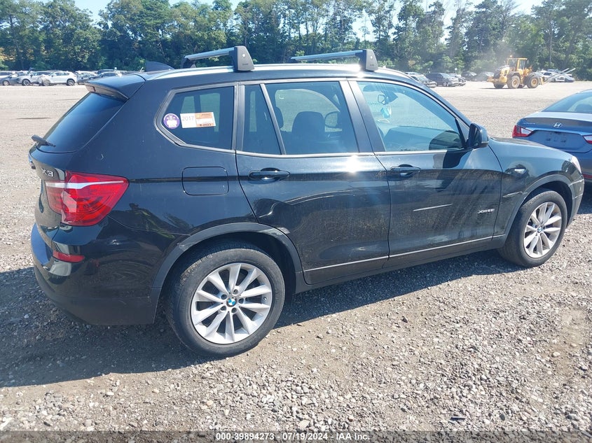 VIN 5UXWX9C32H0W68151 2017 BMW X3 XDRIVE28I
