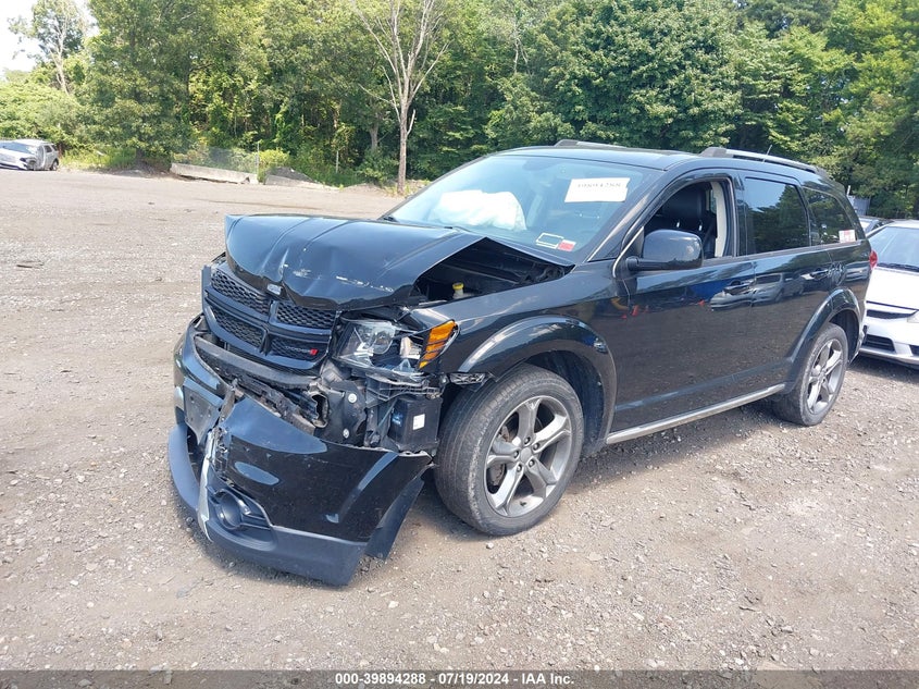 VIN 3C4PDCGBXHT602012 2017 DODGE JOURNEY CROSSROAD PLUS