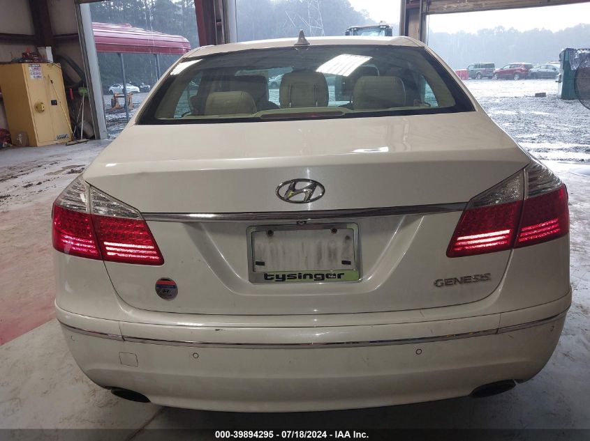 2011 Hyundai Genesis 3.8 VIN: KMHGC4DE9BU140560 Lot: 39894295