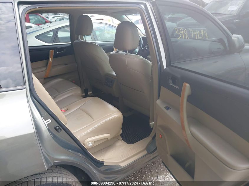 2008 Toyota Highlander Hybrid Limited VIN: JTEEW44A482009360 Lot: 39894298