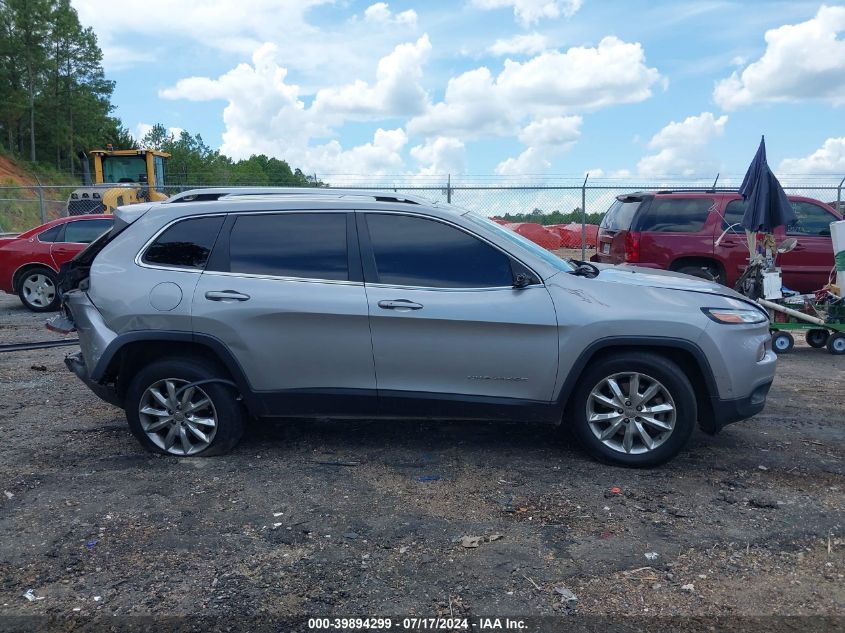 2017 Jeep Cherokee Limited 4X4 VIN: 1C4PJMDB8HW616276 Lot: 39894299