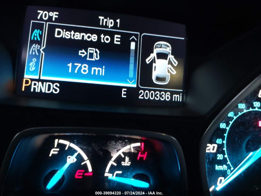 2013 Ford Escape Sel VIN: 1FMCU9H92DUD72894 Lot: 39894320