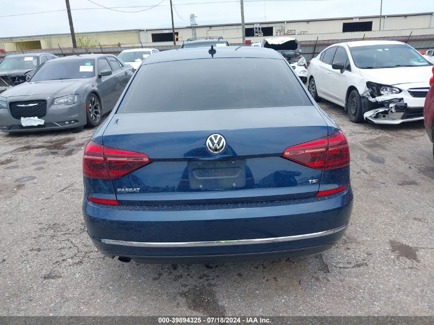 2019 Volkswagen Passat 2.0T Wolfsburg Edition VIN: 1VWLA7A31KC012815 Lot: 39894325