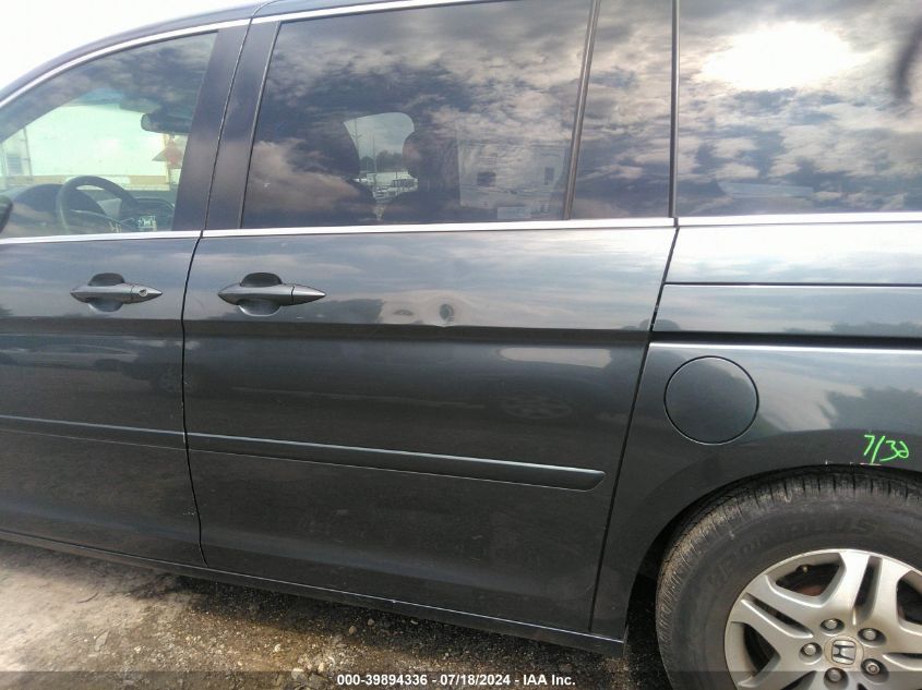 2005 Honda Odyssey Ex-L VIN: 5FNRL38745B101617 Lot: 39894336