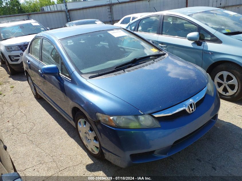 2009 Honda Civic Lx VIN: 2HGFA16569H355247 Lot: 39894339