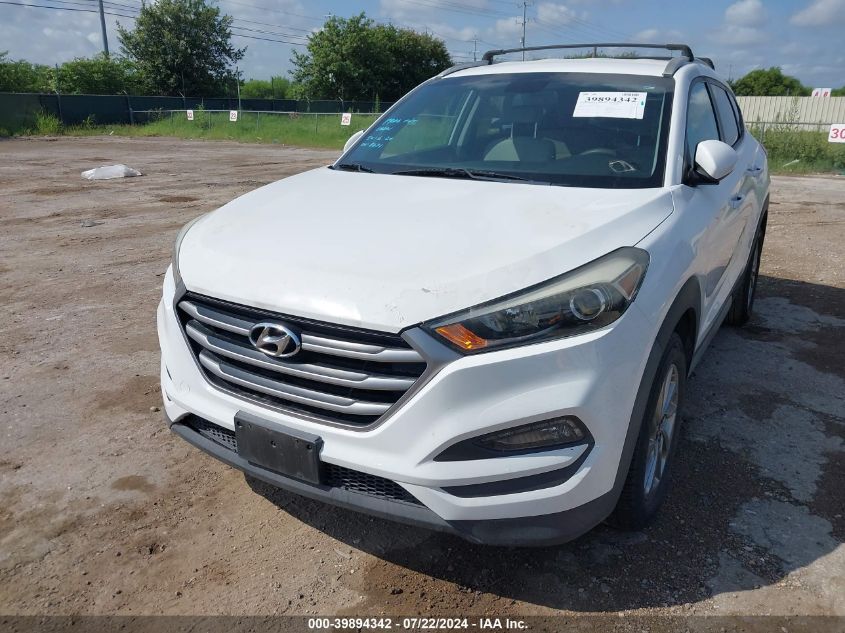 2018 Hyundai Tucson Sel VIN: KM8J33A46JU769557 Lot: 39894342