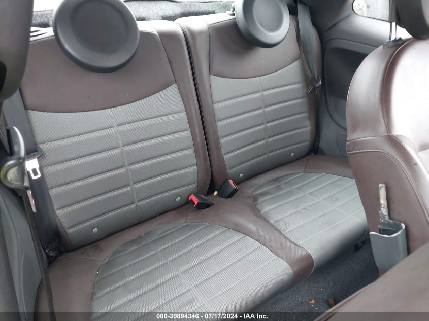 2013 Fiat 500 Sport VIN: 3C3CFFBR5DT741879 Lot: 39894346