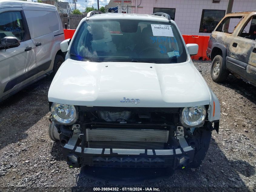 2020 Jeep Renegade Latitude 4X4 VIN: ZACNJBBB9LPL98219 Lot: 39894352