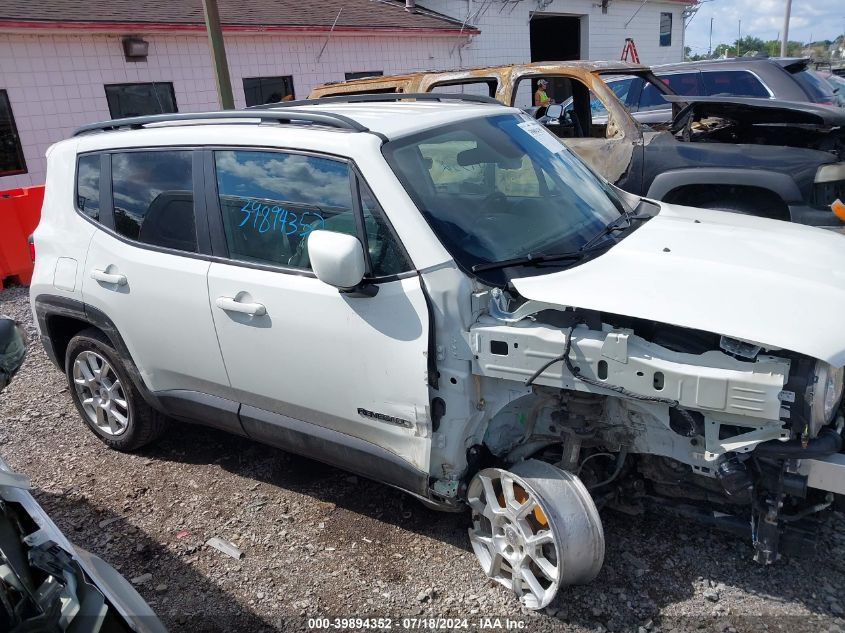 2020 Jeep Renegade Latitude 4X4 VIN: ZACNJBBB9LPL98219 Lot: 39894352