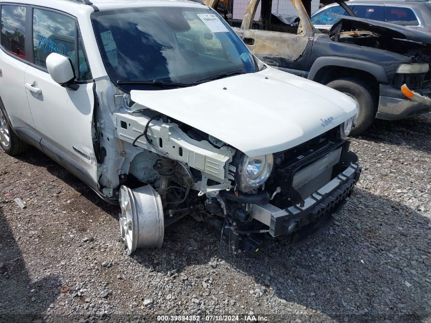 2020 Jeep Renegade Latitude 4X4 VIN: ZACNJBBB9LPL98219 Lot: 39894352