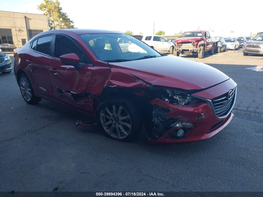 2015 MAZDA MAZDA3 S TOURING - JM1BM1V35F1257907