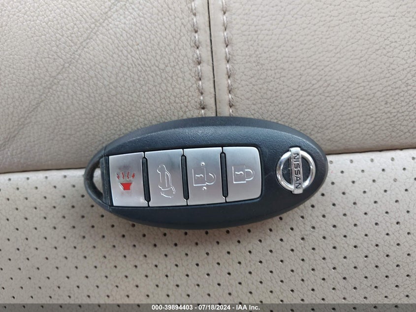 2012 Nissan Murano Sl VIN: JN8AZ1MW7CW219414 Lot: 39894403