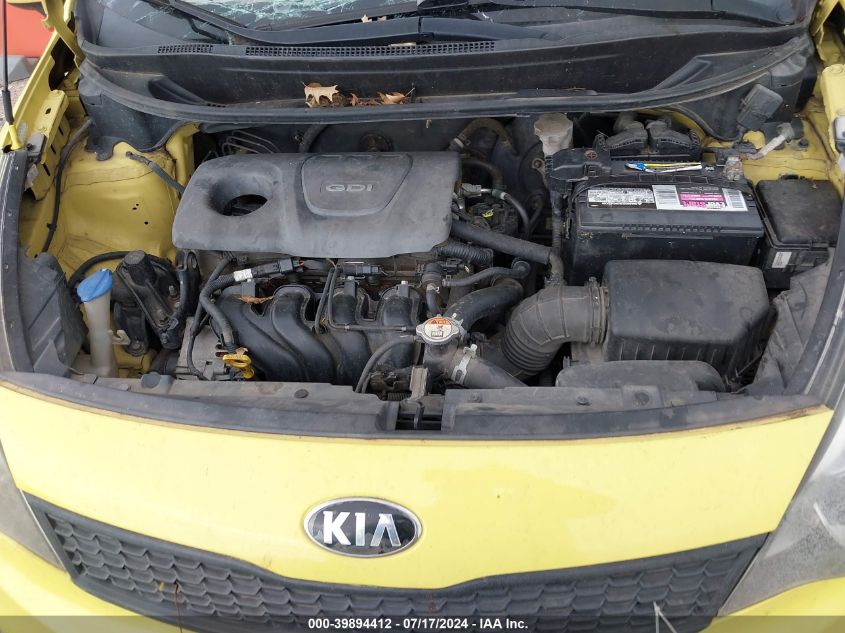 2016 Kia Rio Lx VIN: KNADM4A36G6585855 Lot: 39894412