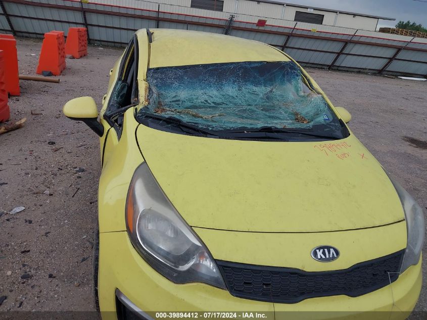 2016 Kia Rio Lx VIN: KNADM4A36G6585855 Lot: 39894412