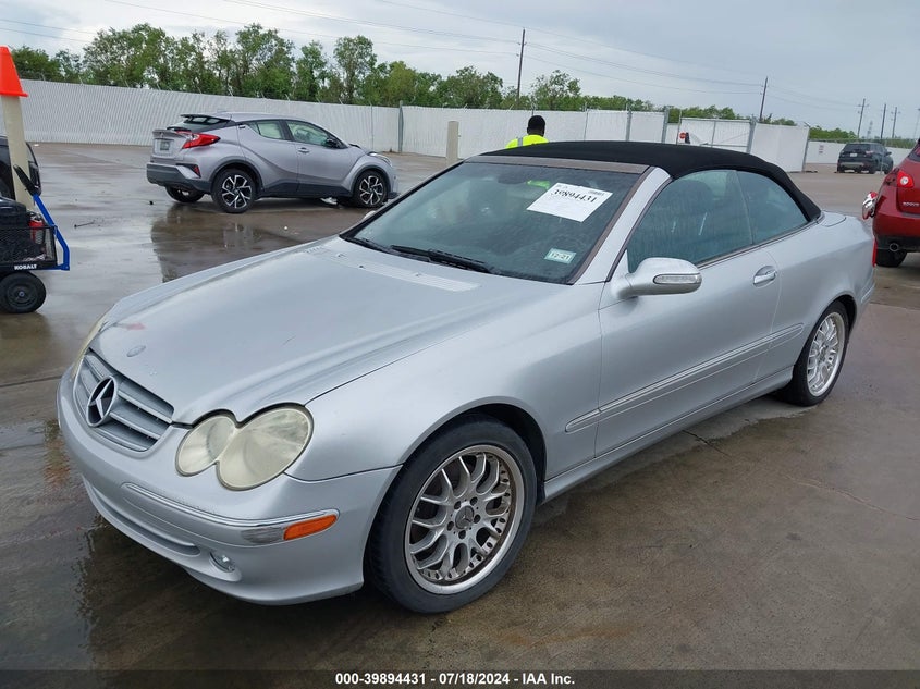 2005 Mercedes-Benz Clk 320 VIN: WDBTK65J95F130387 Lot: 39894431