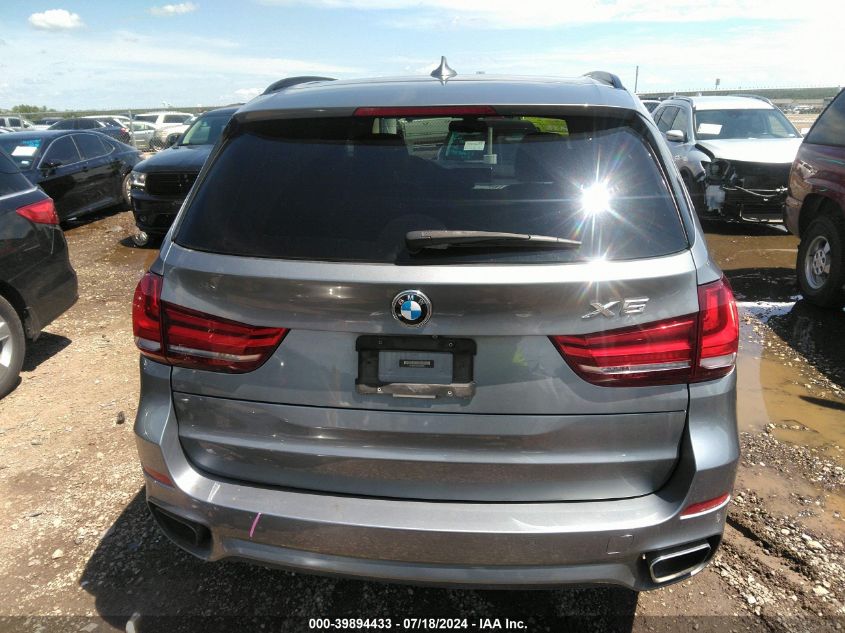 2016 BMW X5 Sdrive35I VIN: 5UXKR2C52G0R69969 Lot: 39894433