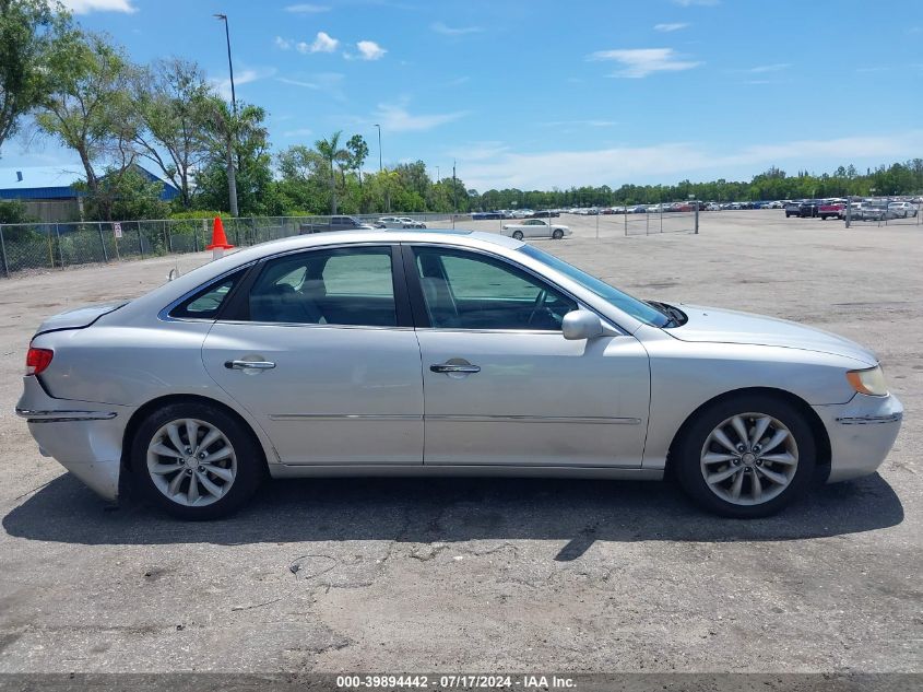 2006 Hyundai Azera Limited/Se VIN: KMHFC46F66A131260 Lot: 39894442