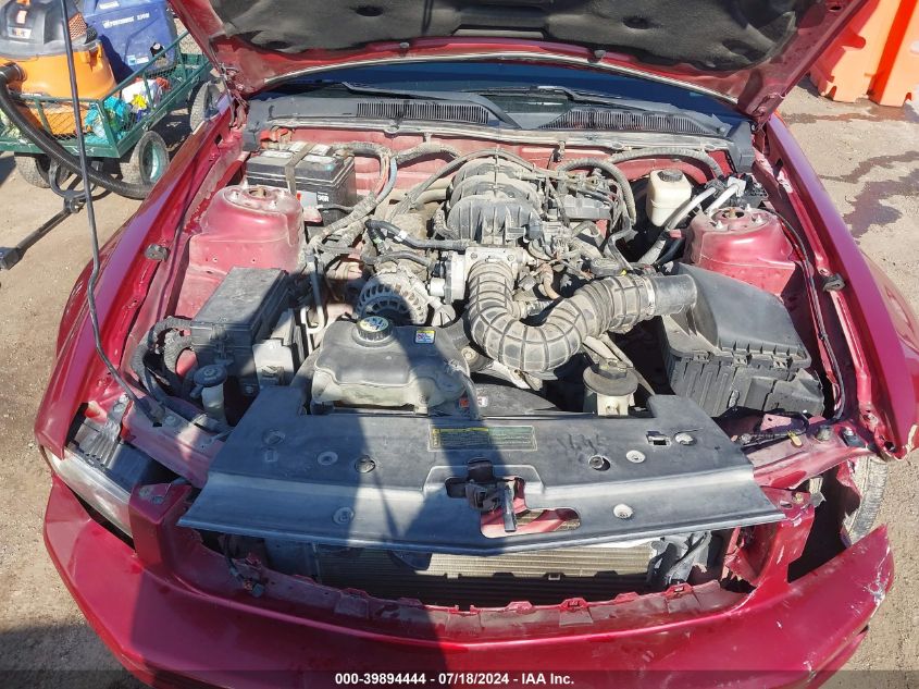 2007 Ford Mustang V6 Deluxe/V6 Premium VIN: 1ZVFT80N675250168 Lot: 39894444