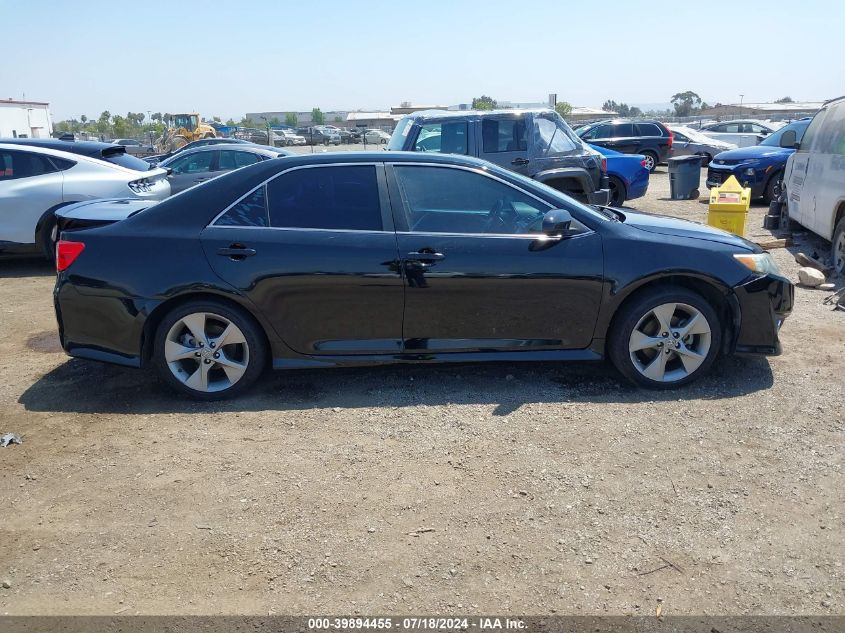 2014 Toyota Camry Se V6 VIN: 4T1BK1FK0EU538033 Lot: 39894455