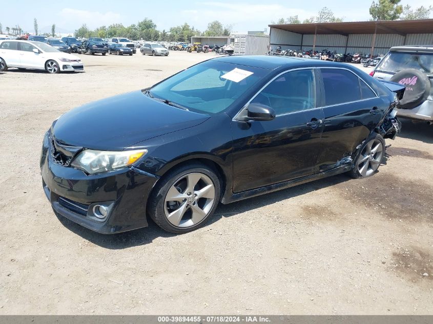 2014 Toyota Camry Se V6 VIN: 4T1BK1FK0EU538033 Lot: 39894455