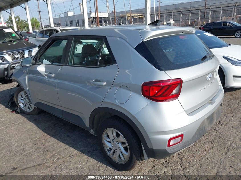 2021 Hyundai Venue Se VIN: KMHRB8A3XMU104188 Lot: 39894458