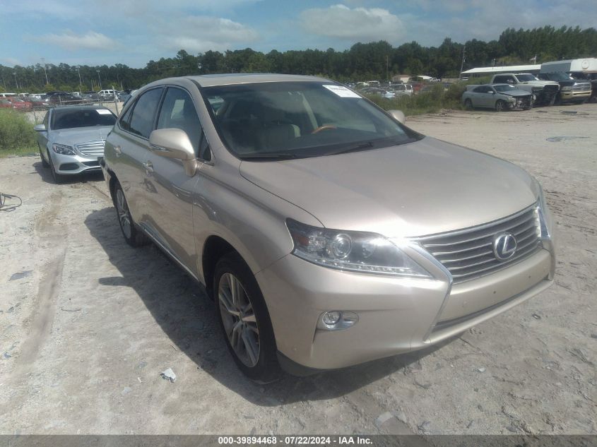 2T2ZB1BAXFC001034 2015 LEXUS RX - Image 1