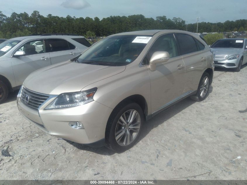 2T2ZB1BAXFC001034 2015 LEXUS RX - Image 2