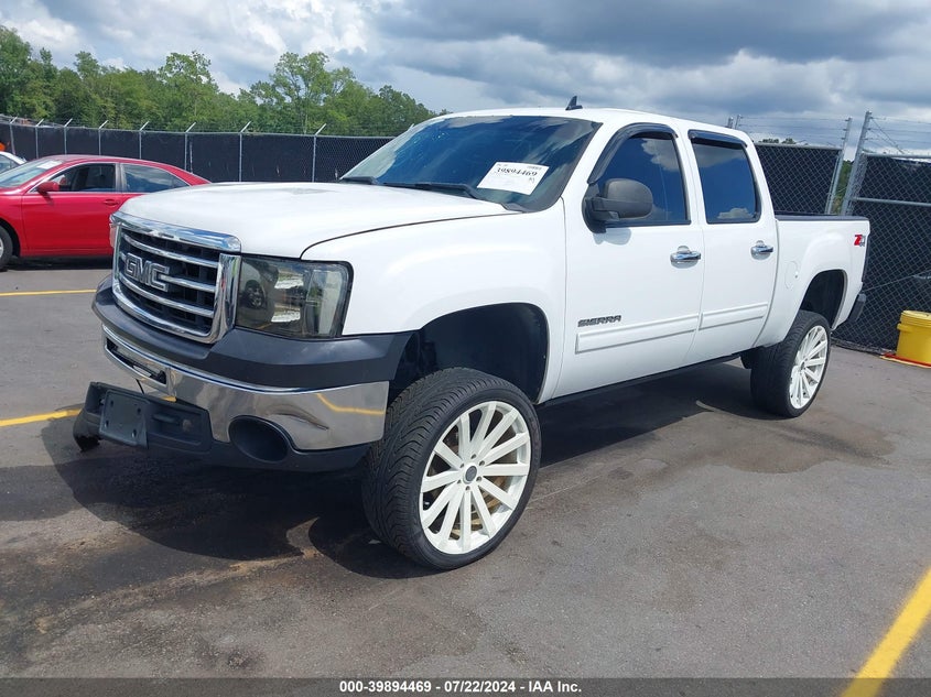 2013 GMC SIERRA 1500 SLE - 3GTP2VE77DG287835
