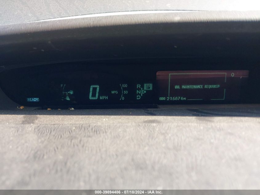 2010 Toyota Prius VIN: JTDKN3DUXA0029418 Lot: 39894486