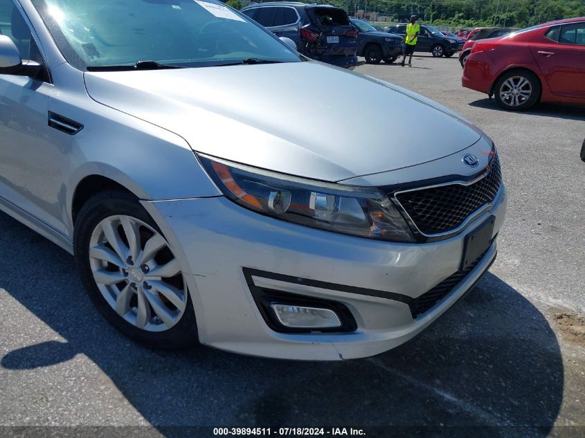 2015 Kia Optima Ex VIN: 5XXGN4A70FG438009 Lot: 39894511