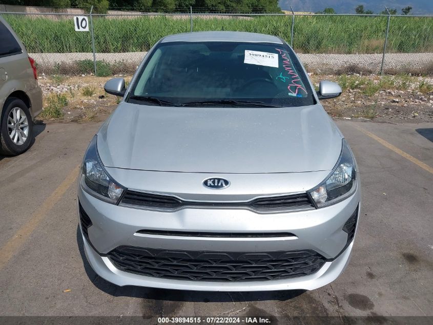 2021 Kia Rio Lx VIN: 3KPA24AD4ME430716 Lot: 39894515