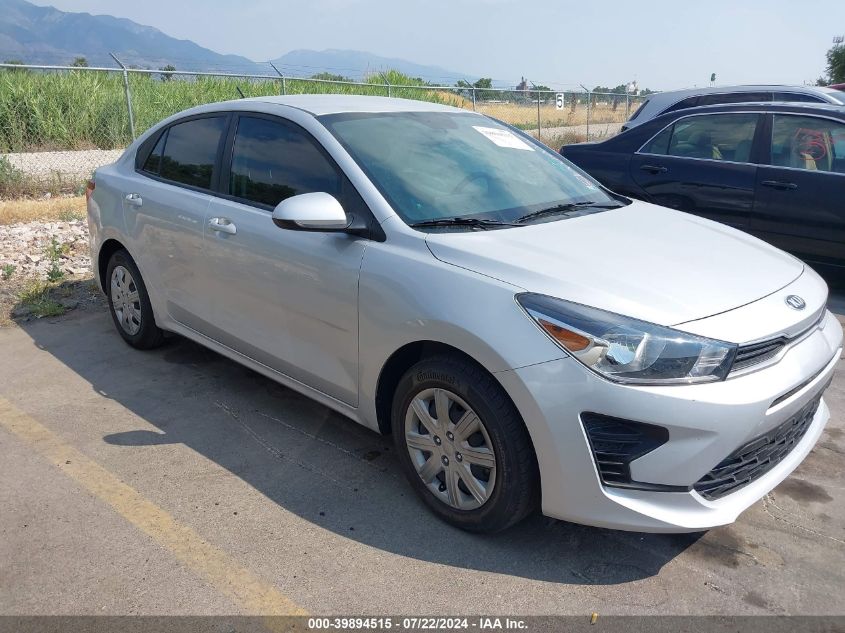 2021 Kia Rio Lx VIN: 3KPA24AD4ME430716 Lot: 39894515