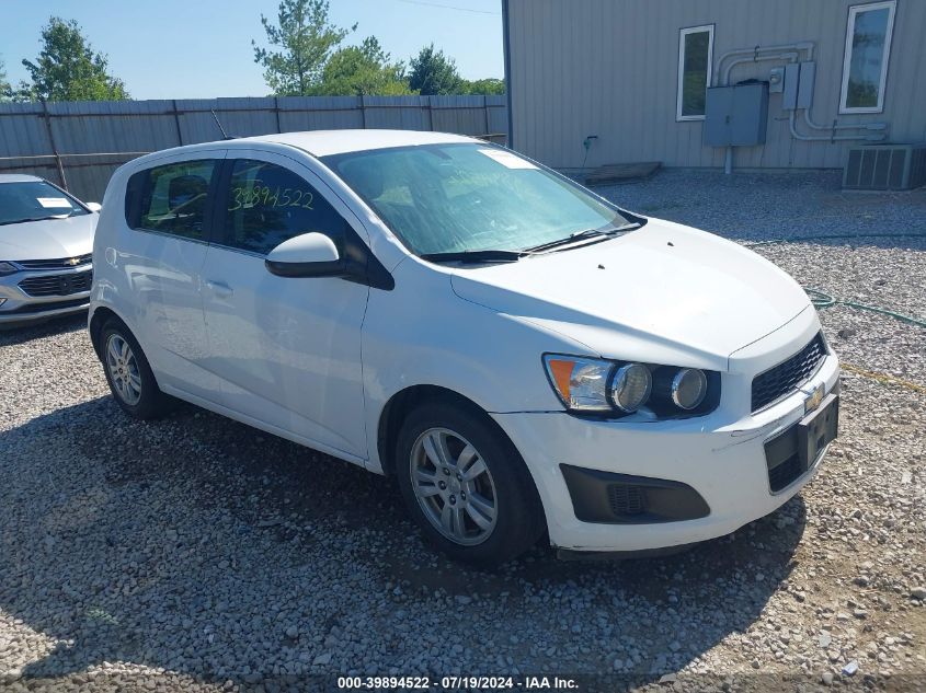 2015 Chevrolet Sonic Lt VIN: 1G1JC6SG0F4124904 Lot: 39894522