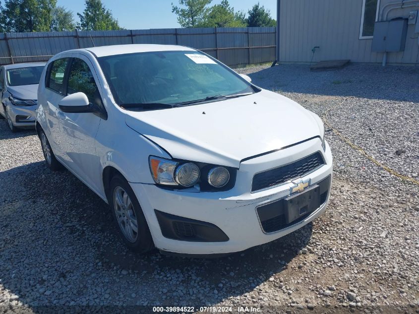 2015 Chevrolet Sonic Lt VIN: 1G1JC6SG0F4124904 Lot: 39894522